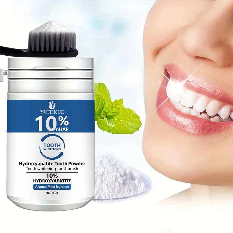 Teeth Whitening Powder - YUTIKUE 10% nHAP poudre dentaire 50g-hydroxyapatite