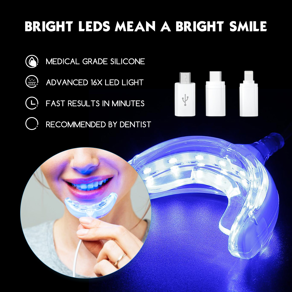 Teeth Whitening Charcoal - Luxsmile Smart LED blanchiment des dents