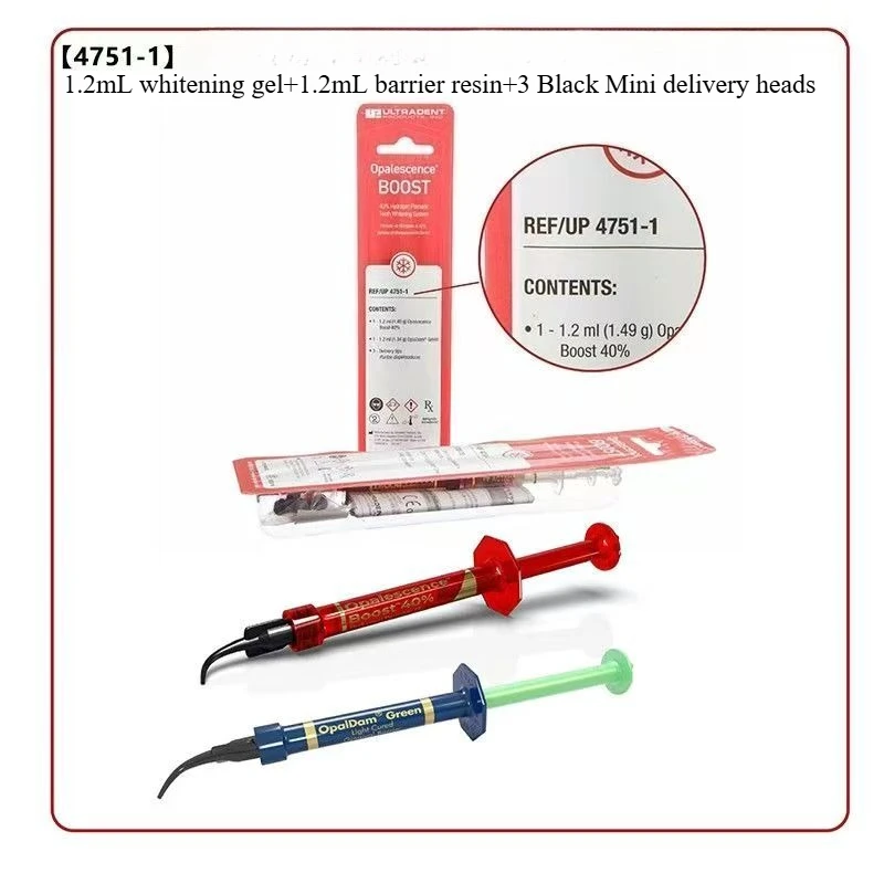 Teeth Whitening Kit With Light - Matériel dentaire peroxyde d'hydrogène Gel de