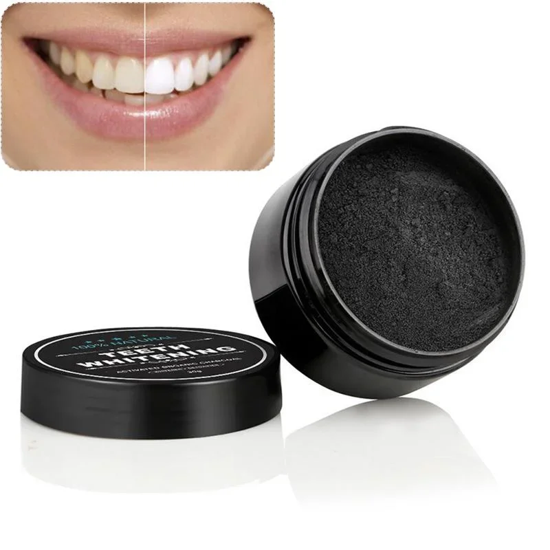 Teeth Whitening Charcoal - Poudre de charbon de bois de