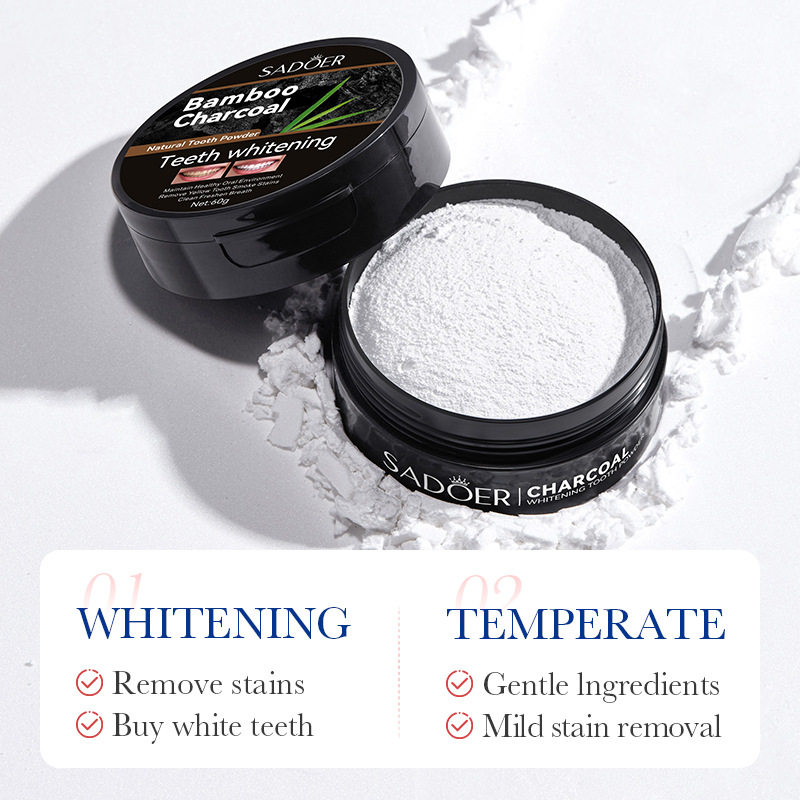 Poudre de blanchiment des dent - Teeth Whitening Charcoal avis et prix