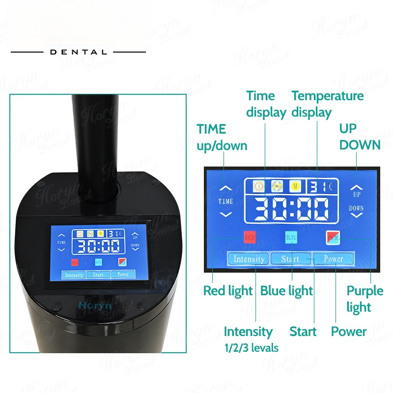 Lampe dentaire à lumière froid - Teeth Whitening Video avis et prix