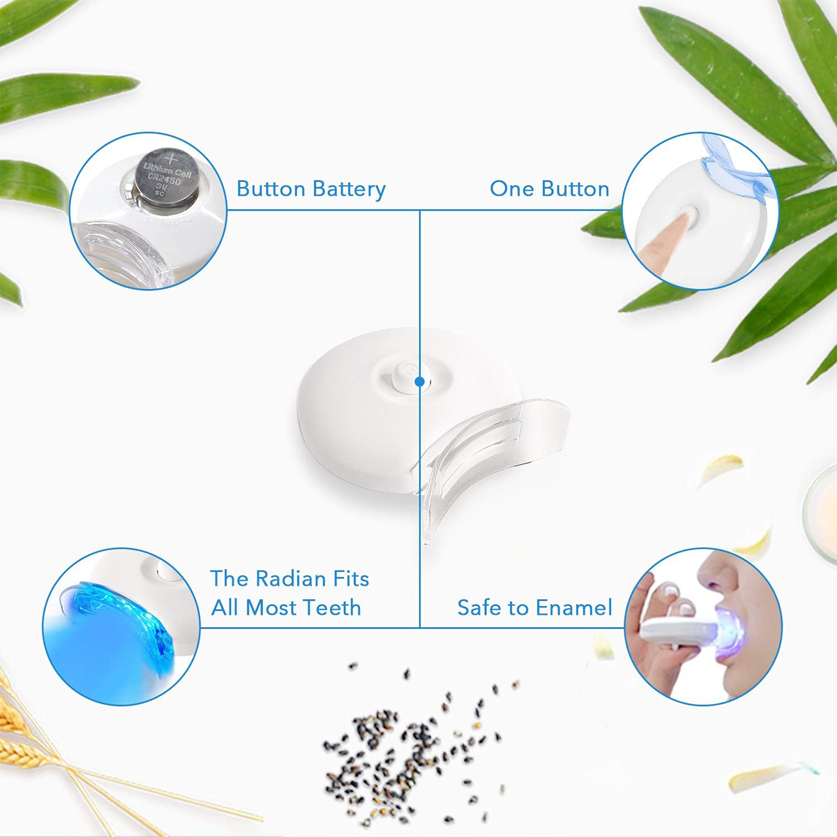 Kit de blanchiment des dents – - Teeth Whitening Kit With Light avis et prix