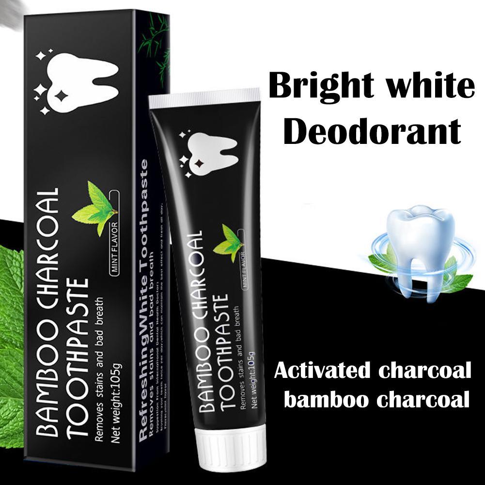 Dentifrice au charbon de bambo - Teeth Whitening Charcoal avis et prix