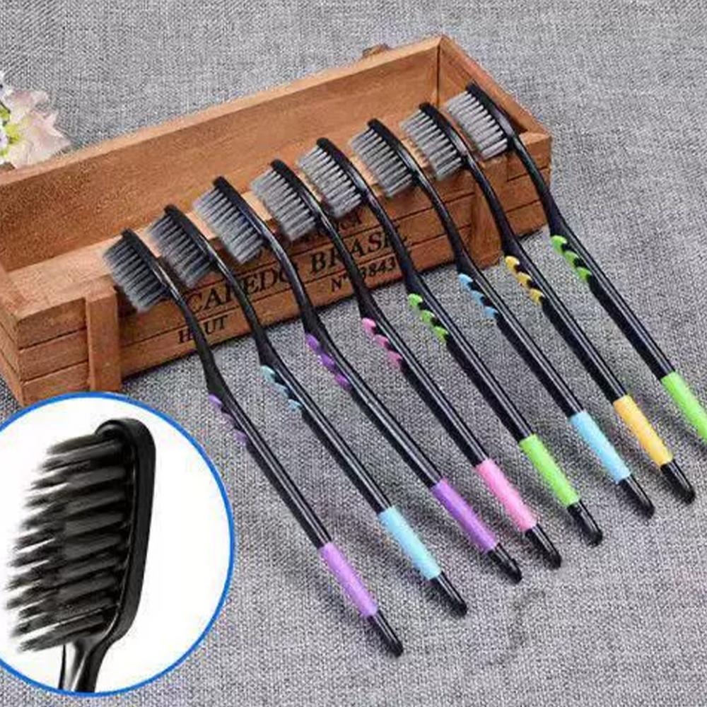 Lot de 10 brosses à dents en b - Teeth Whitening Charcoal avis et prix
