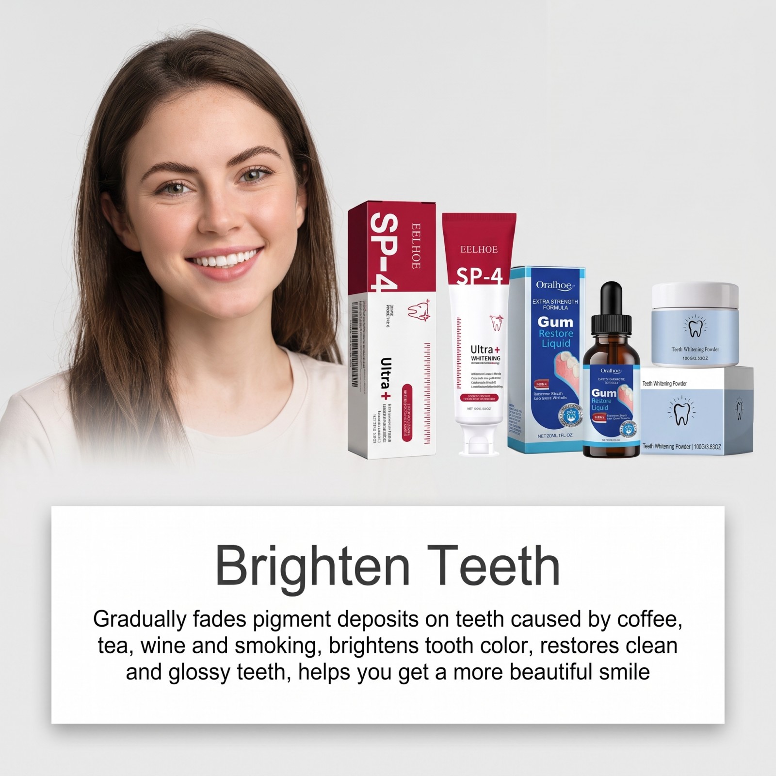 Kit de Soins Bucco-Dentaires C - Teeth Whitening Powder avis et prix