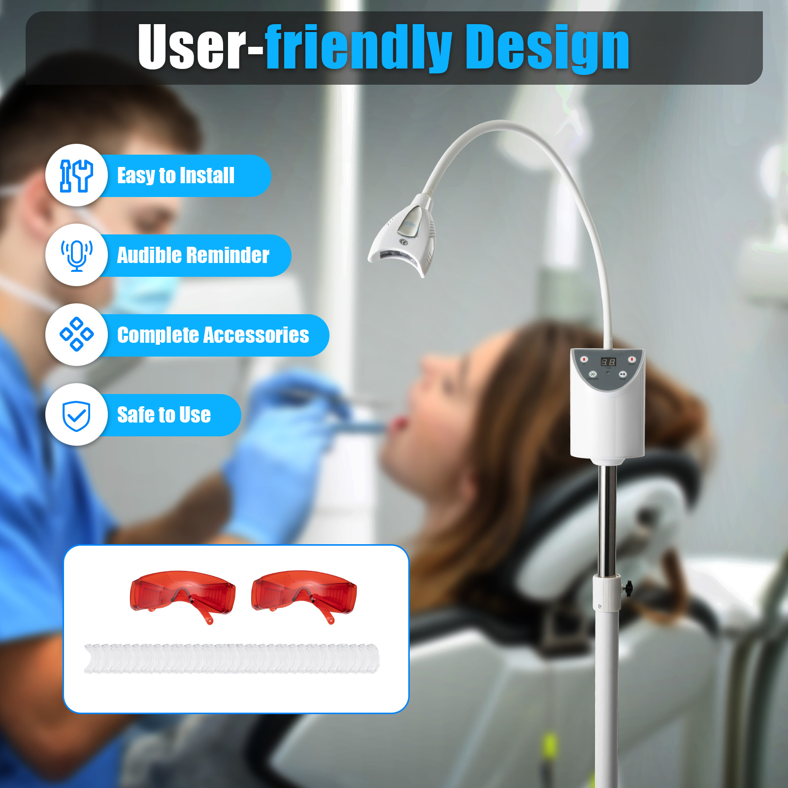 Machine professionnelle de bla - Teeth Whitening Video avis et prix