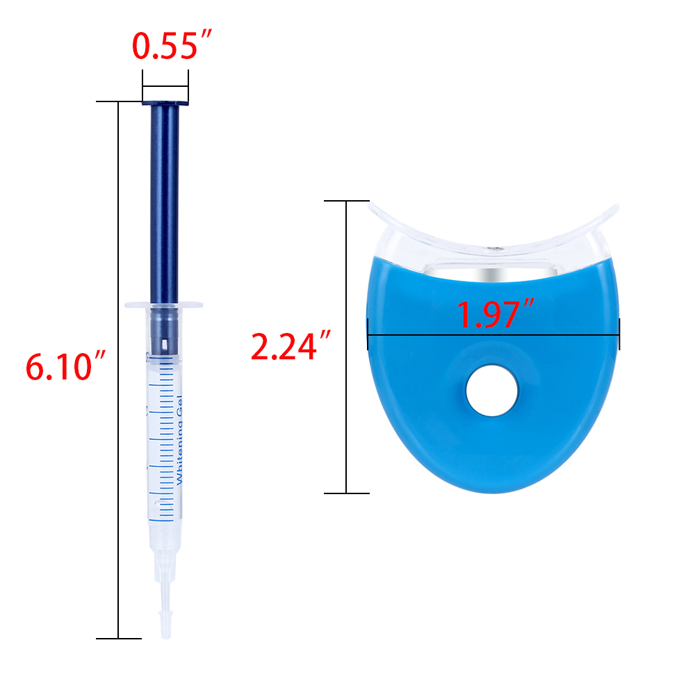 1 ensemble de blanchiment des  - Teeth Whitening Kit With Light avis et prix