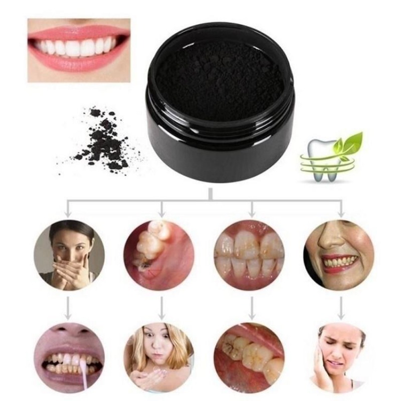 1 boîte de poudre de blanchime - Teeth Whitening Charcoal avis et prix