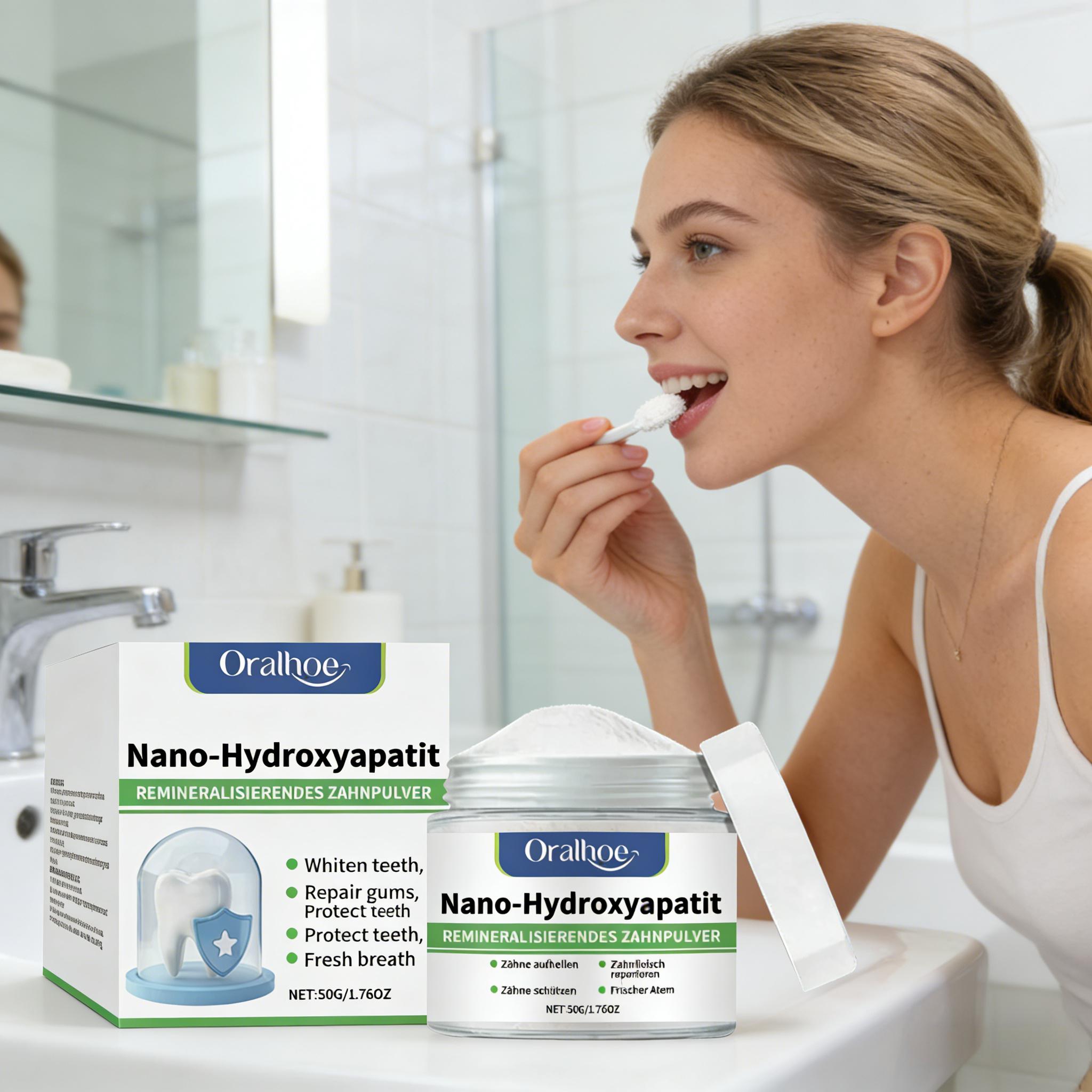 Poudre blanchissante Oralhoe p - Teeth Whitening Powder avis et prix