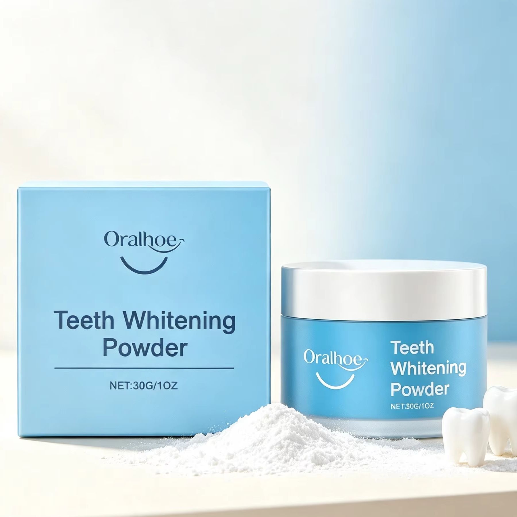 Poudre dentaire Oralhoe pour l - Teeth Whitening Powder avis et prix