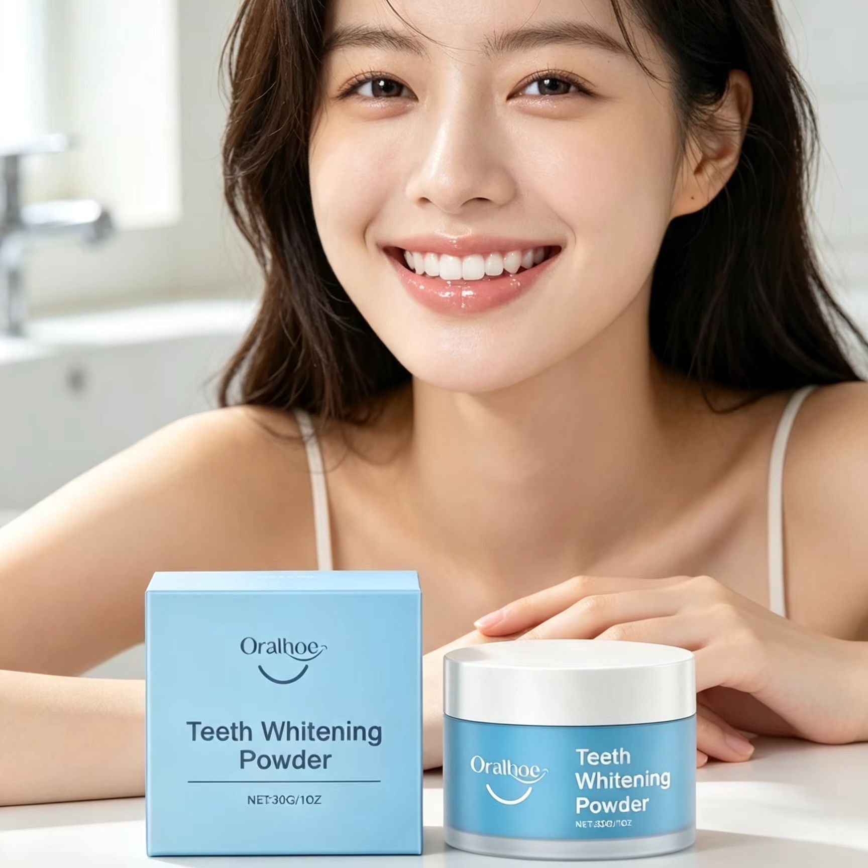 Poudre dentaire Oralhoe pour l - Teeth Whitening Powder avis et prix