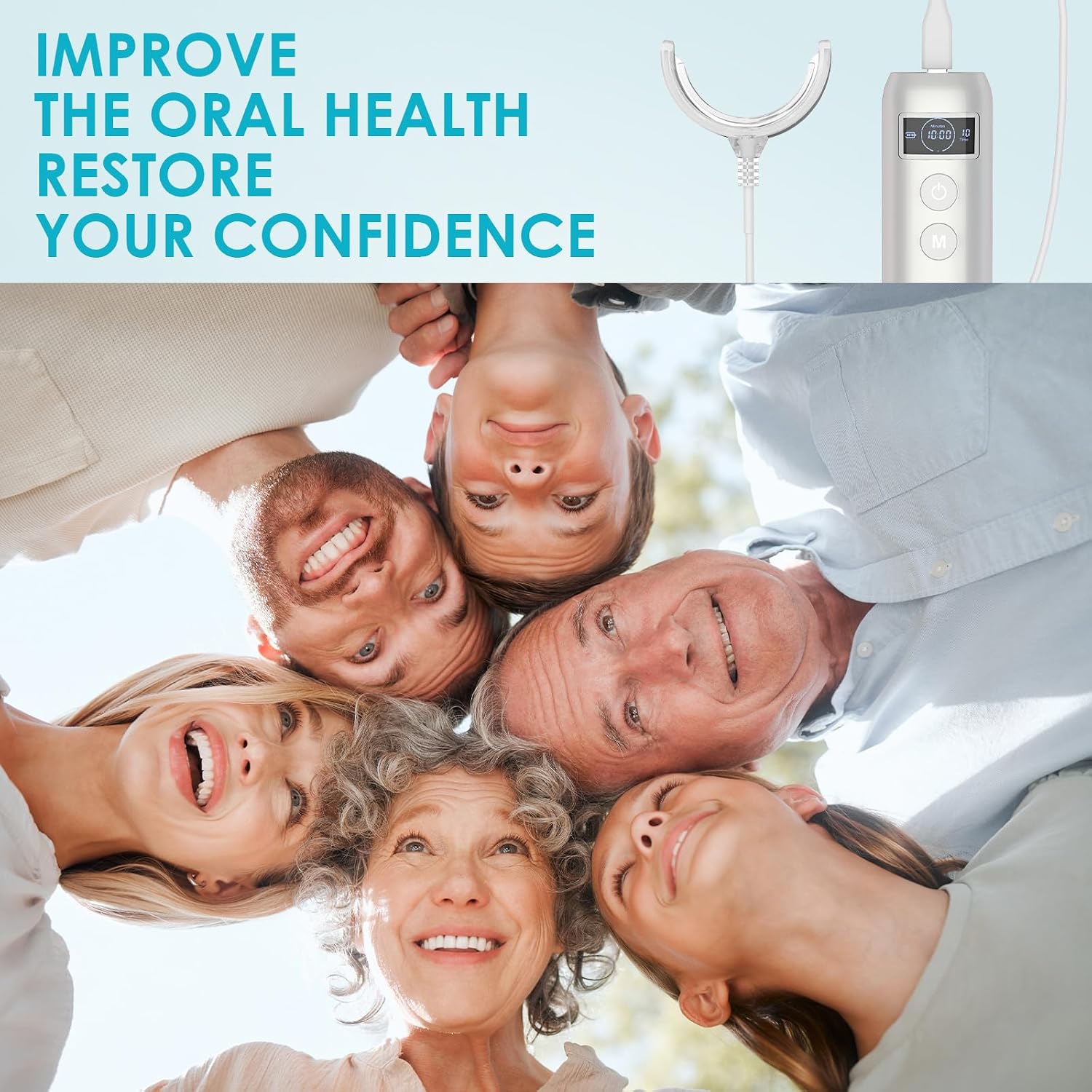 Accélérateur de blanchiment de - Teeth Whitening Kit With Light avis et prix