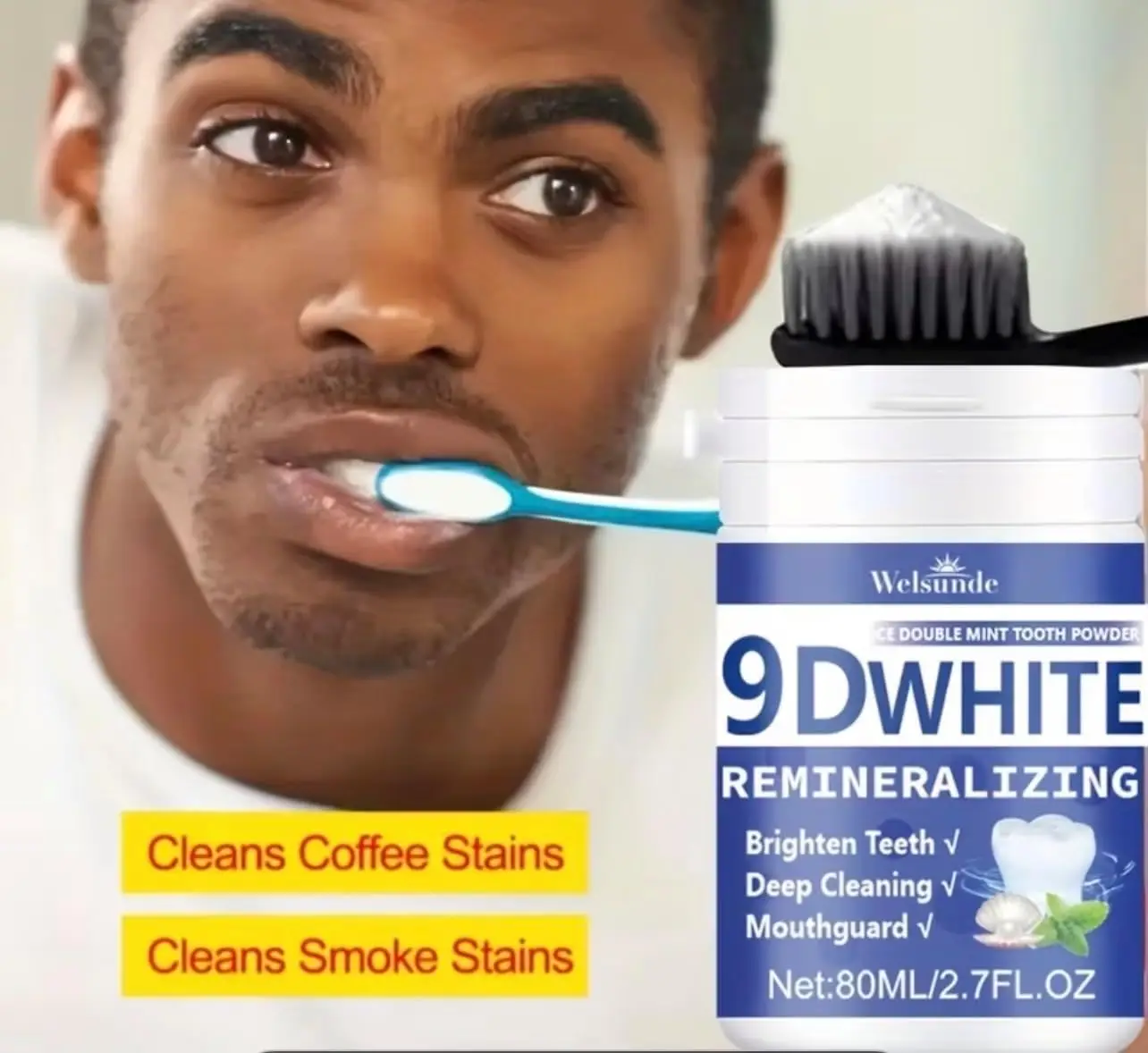 Poudre dentaire reminéralisant - Teeth Whitening Powder avis et prix