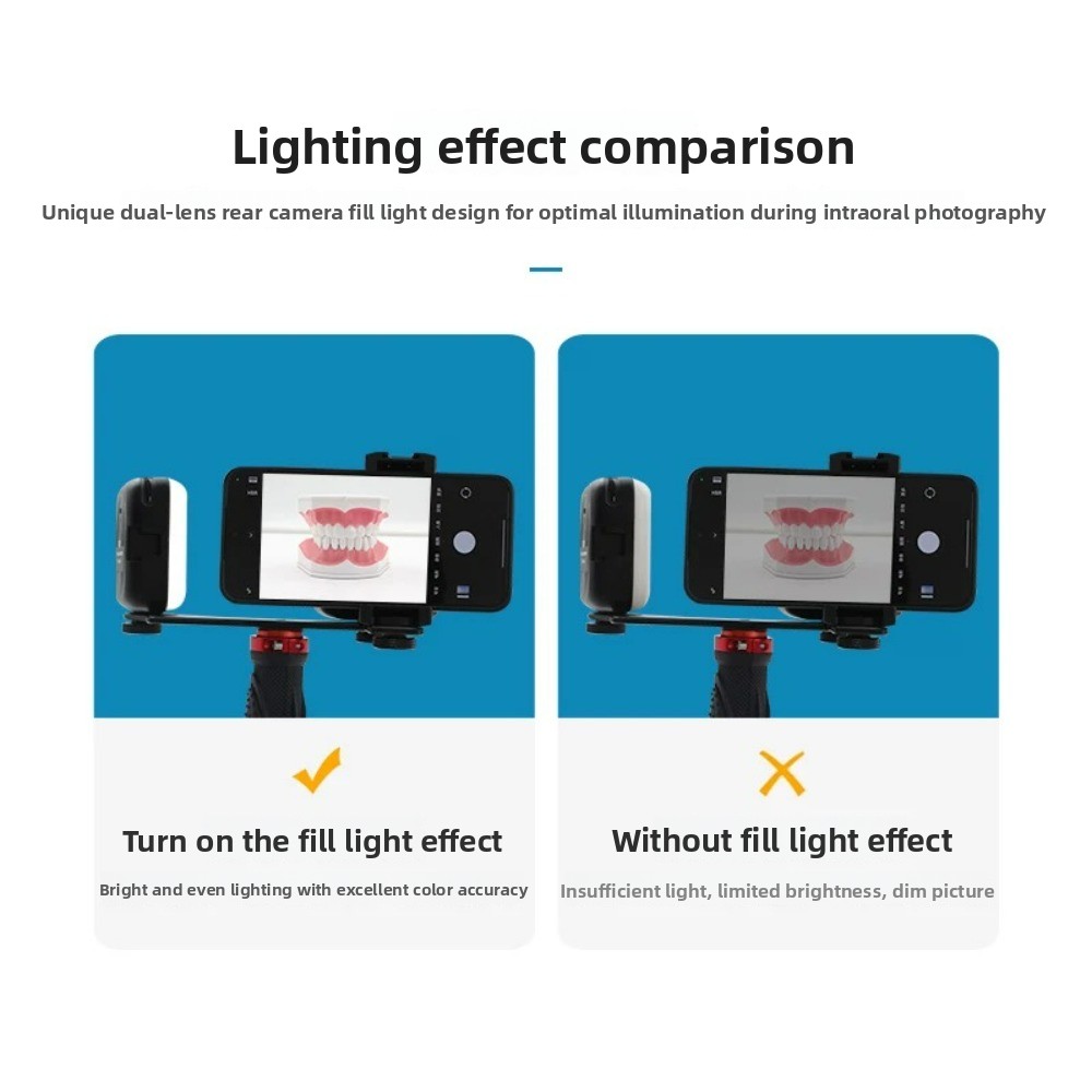 Lumière de photographie dentai - Teeth Whitening Kit With Light avis et prix