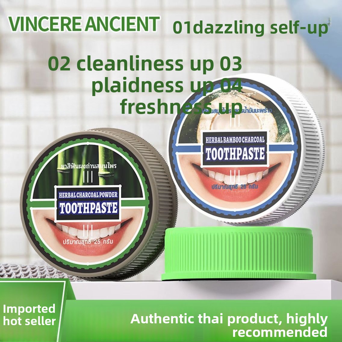 Poudre dentifrice naturelle th - Teeth Whitening Charcoal avis et prix