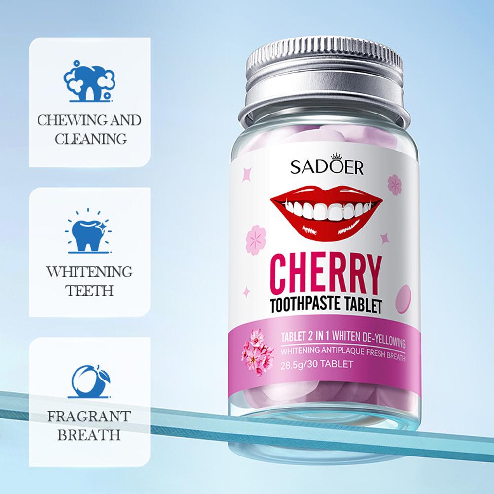 Comprimés de dentifrice solide - Teeth Whitening Charcoal avis et prix